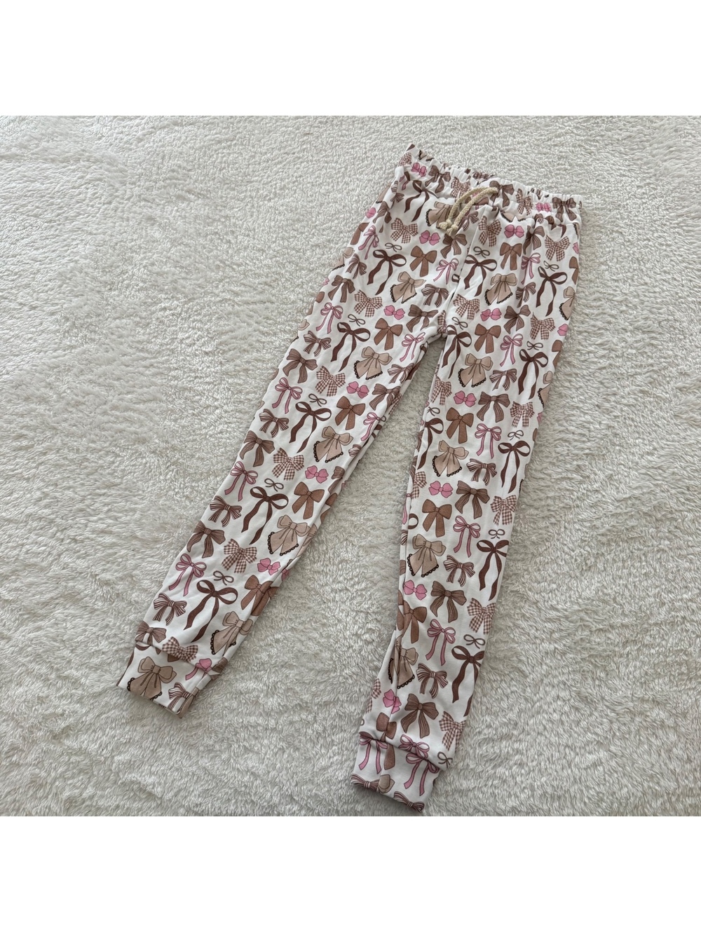 8/9 Comfy Bows Jogger Pants